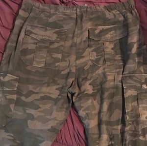 Anthropologie Sanctuary camo pants